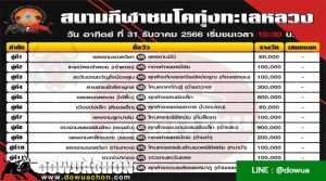 ตารางวัวชน31-12-66