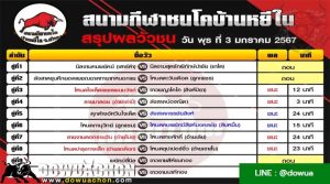 ผลวัวชน03-01-67