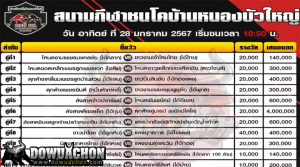 โปรแกรมวัวชน28-01-67
