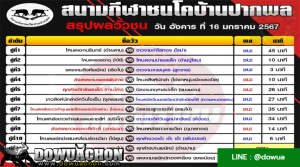 ผลวัวชน16-01-67