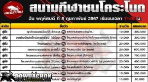 โปรแกรมวัวชน8-2-67