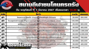 ตารางวัวชน7-3-67