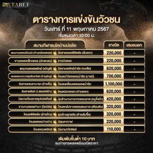 ตารางวัวชน11-5-67