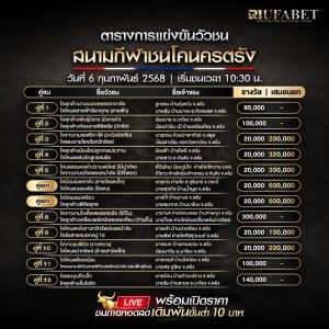 ตารางวัวชน06-02-68