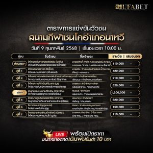 ตารางวัวชน9-2-68