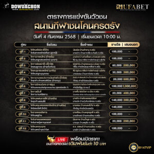 ตารางวัวชน04-09-68