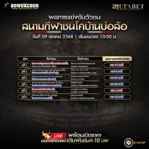 ผลแข่งขันวัวชน09-10-68
