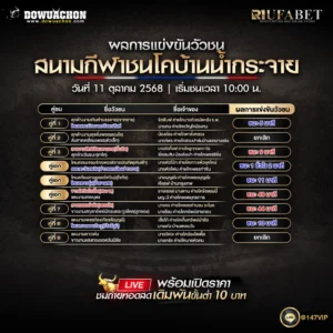 ผลแข่งขันวัวชน11-10-68