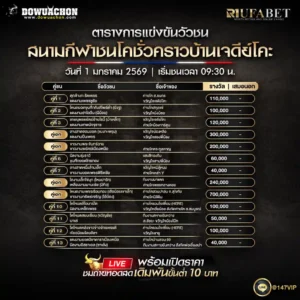 ตารางวัวชน01-01-68